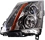 Evan Fischer Headlight Assembly Compatible with 2008-2015 Cadillac CTS Halogen Coupe/Sedan/Wagon Driver Side
