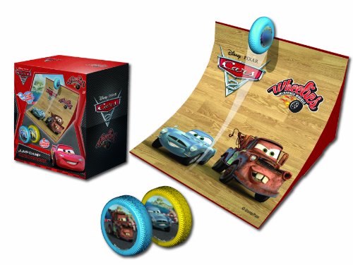 Dickie-Spielzeug 203089516 - Disney Cars 2 - Wheelies Jump Ramp, Rampe inklusiv 2 Wheelies, Rampe: 15 x 9 cm, sortiert – Bild 7