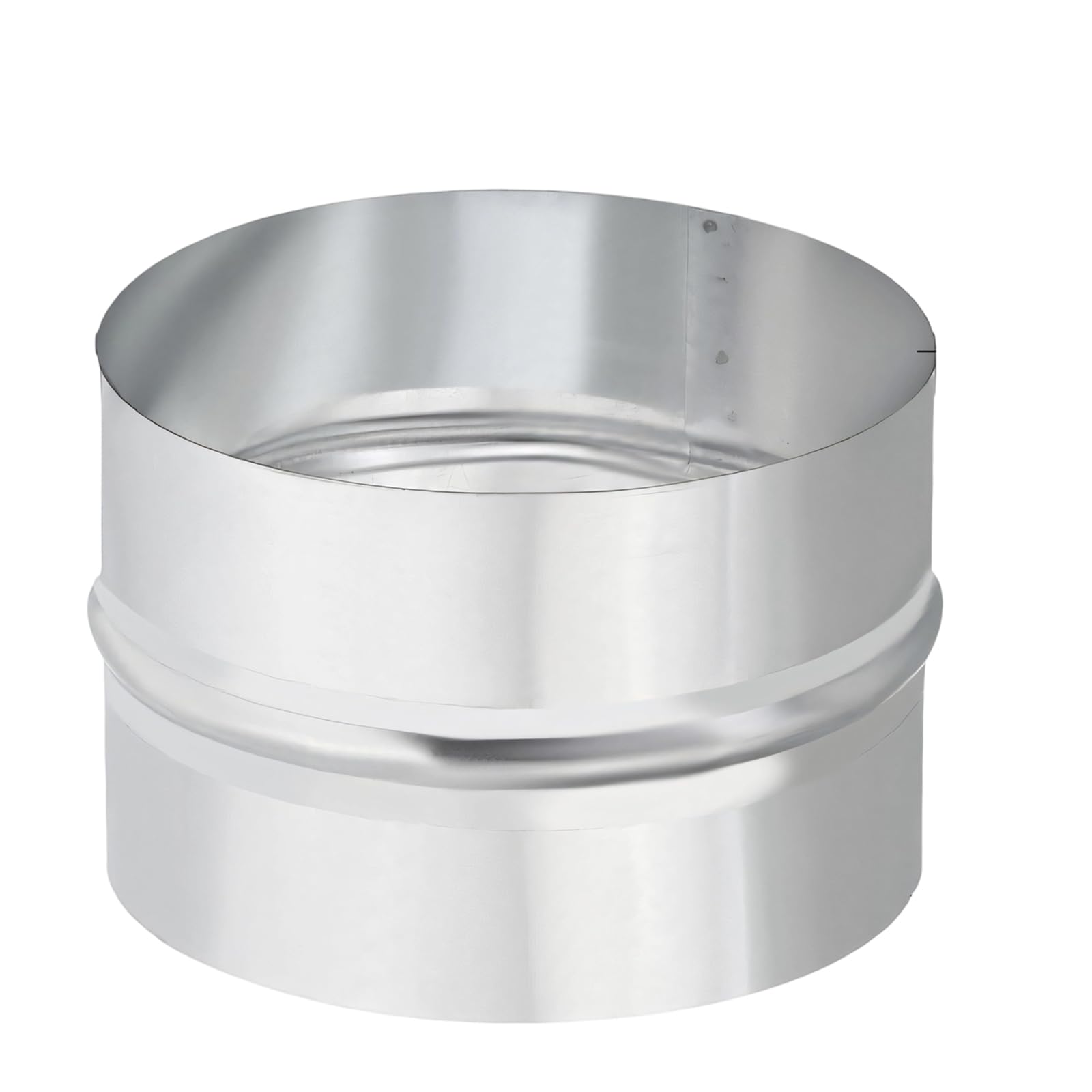 Duty Galvanized Metal Ventilation Tube Connector for Dryer Exhaust Setup and Duct Work HVAC Duct Connector