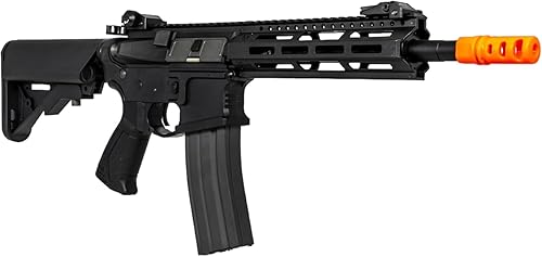 Vista 44 de G&G Airsoft CM16 TR16 M4 Caja de cambios de metal completo de alto rendimiento Rifle AEG de 0.236 in con RAS y grúa integrados, máquina de combate