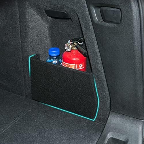 Buchklassiker 2Pcs Kofferraum Organizer Partitionen für X3 G01 2017 2018 2019 2020, Kofferraum Organizer Auto Kofferraum-Aufbewahrung Blende Trunk Organizer Partitionen Zubehör