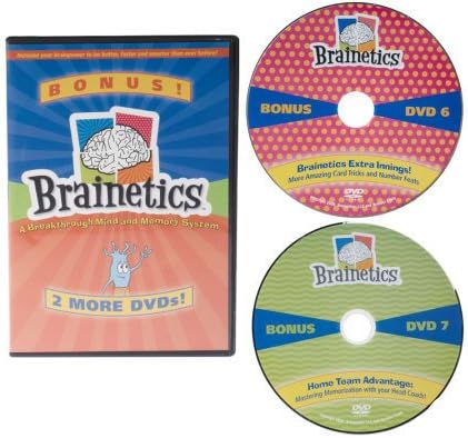 Bonus Brainetics A Break through mind and memory system 2 more DVD'S ...