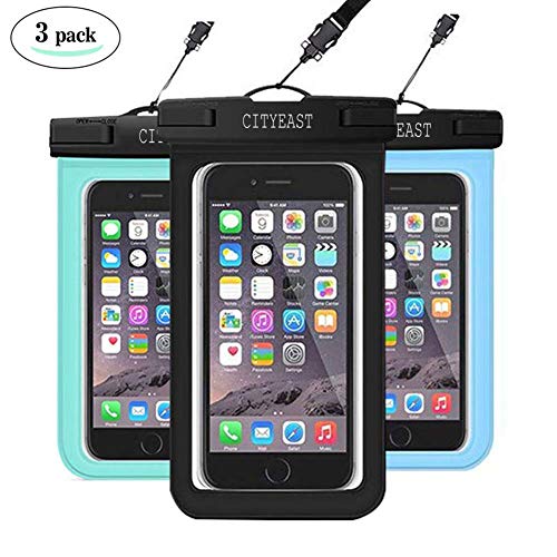 Universal Waterproof Case, IPX8 Waterproof Smartphone Dry Bag iPhone XR/X/XS/XS MAX, 8/8 Plus/7/7