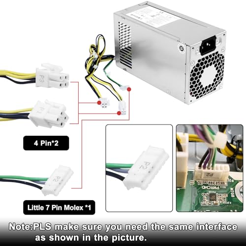 Fuente de alimentación LXun 180W modelo D16-180P2A compatible HP miniatura 5