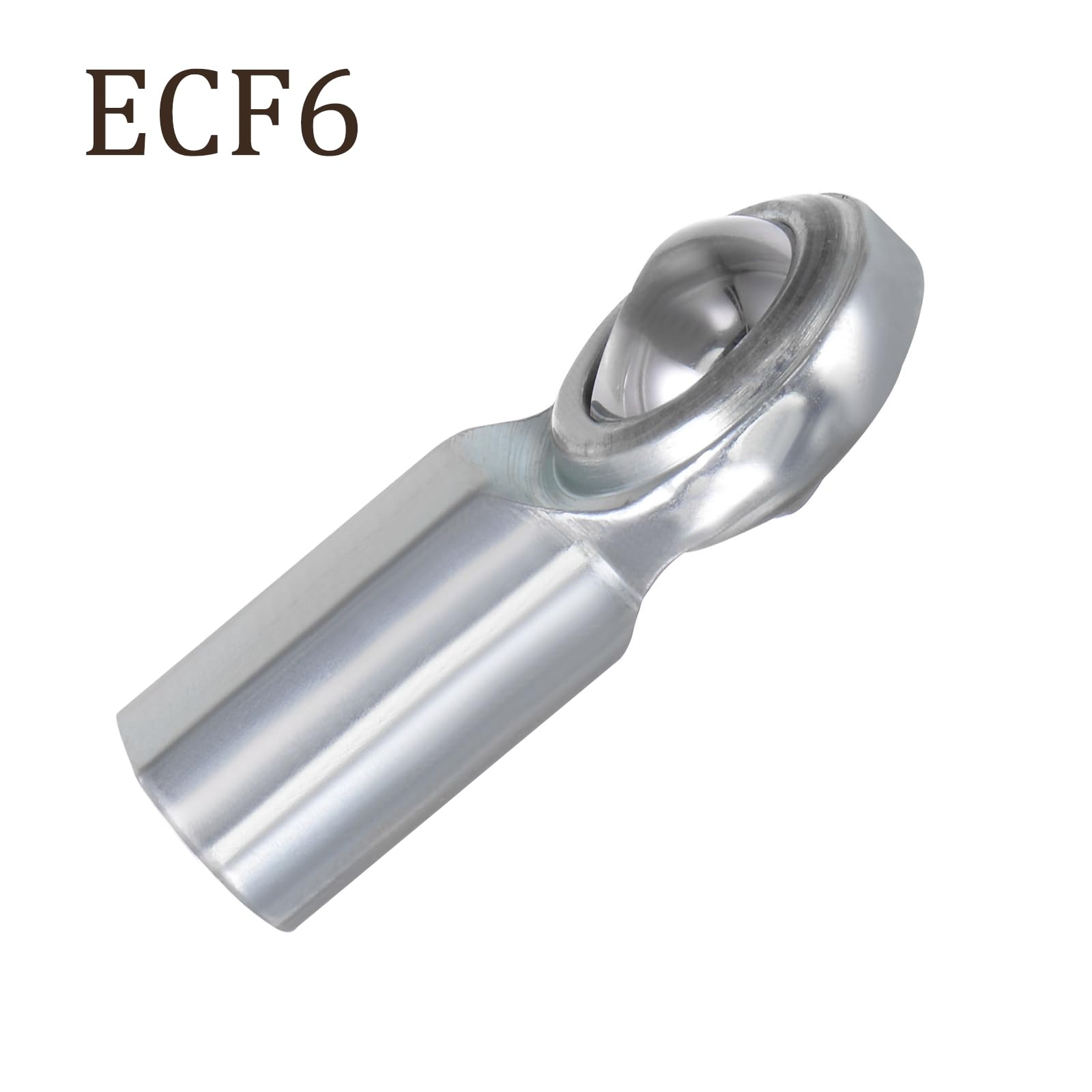 ECF6 Gelenkkopf Lager - [3/8" Bohrung, 3/8-24 UNF Rechtsgewinde] Weiblicher Gelenkkopf Mit Kontermuttern, 45# Kohlenstoffstahl