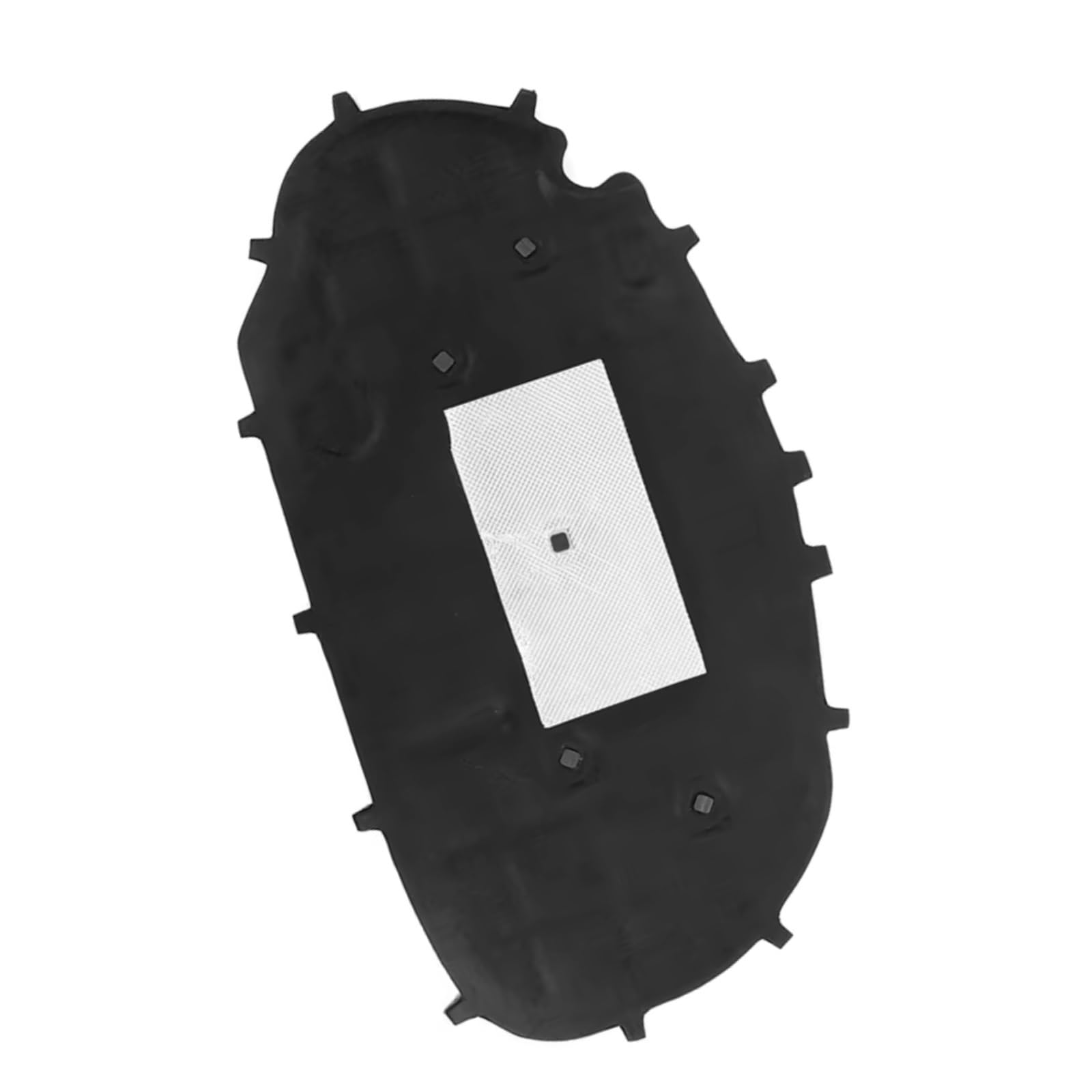 Dämmung Haube Vorne Motorhaube Isolierung Pad Wärme Sound Baumwolle Schalldichte Matte Abdeckung Schaum Feuerfeste Kompatibel Mit Vw Für Golf 6(Black)