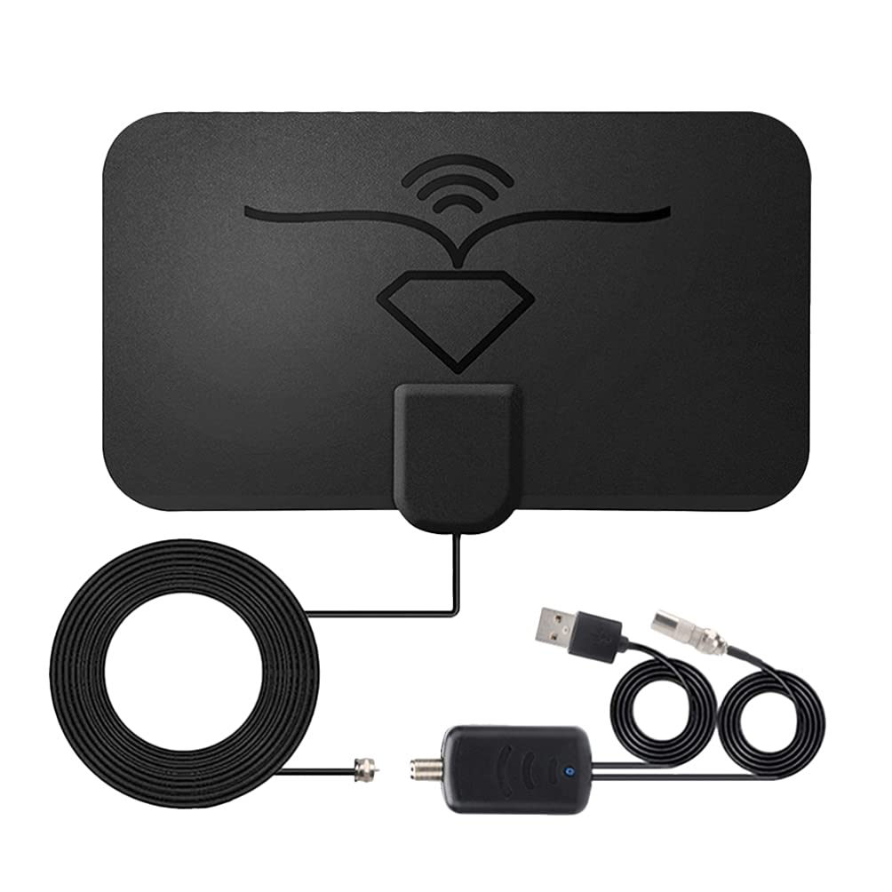 HEALLILY TV Antenna 4K High Definition 1600 Miles Long Range TV Receiving Antenna