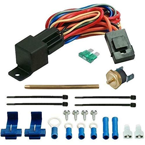 American Volt Electric Fan Wiring Kit Components