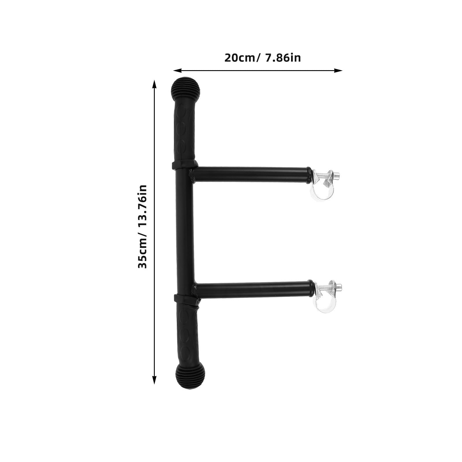 Extensor de Manillar para Cochecito Mango Ajustable y Diseño Antideslizante, Accesorio de Plástico y Acero Inoxidable para Sillas de Paseo y Carriolas