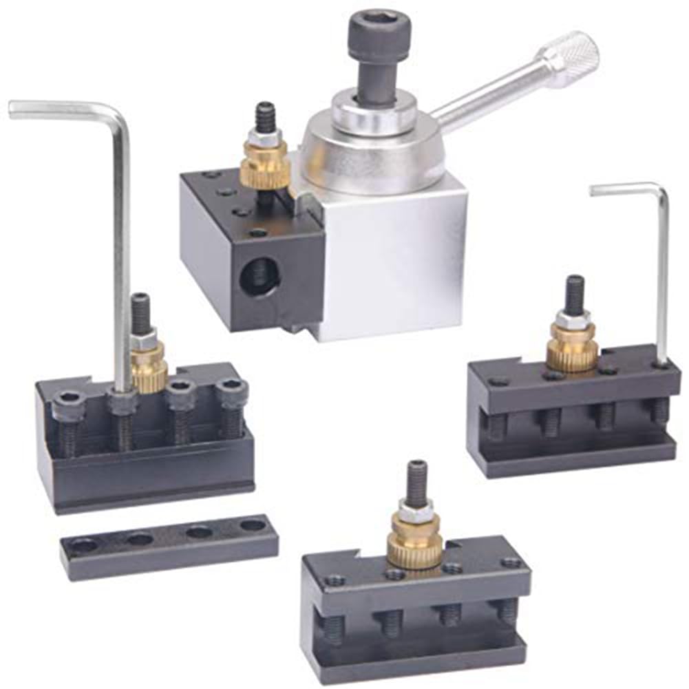 Mini Torno Portaherramientas de Cambio RáPido y Portaherramientas Portaherramientas Multifid Portaherramientas, Kit de Herramientas 120034,