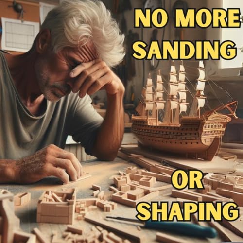 Blocs de bois 5mm Model Shipways poulie double accastillage navire bois