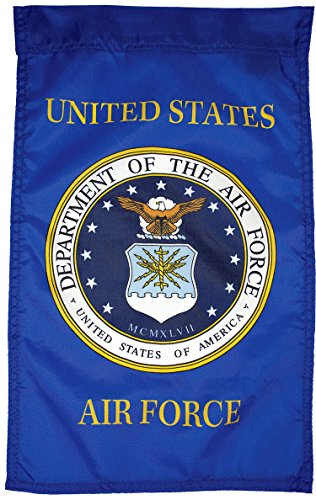 FlagSource-US-Air-Force-Nylon-Garden-Flag-Made-in-The-USA-18x12 FlagSource US Air Force Nylon Garden Flag Made in The USA 18×12
