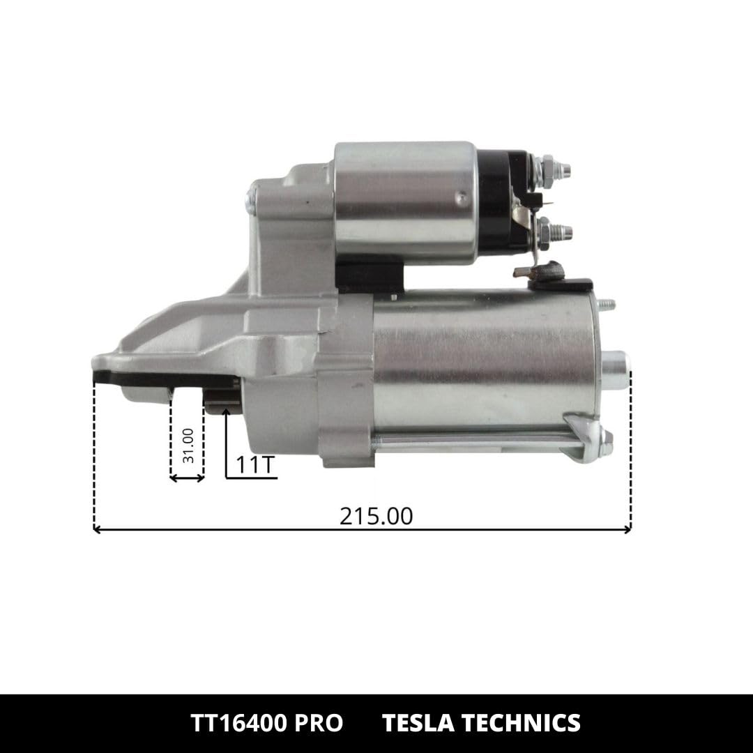 TT16400 PRO Motorino di avviamento 12V, 1.20 KW. Compatibile con FORD, MAZDA, VOLVO. Eccellente rapporto qualità-prezzo. Installazione facile e garanzia.