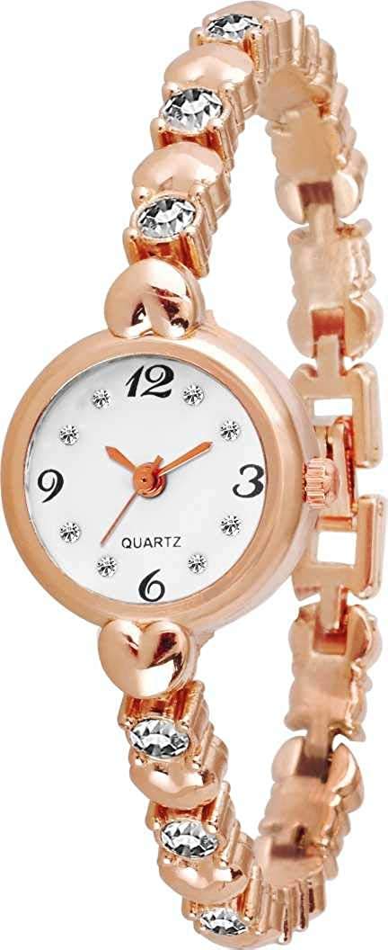BID White Dial Analogue Womens and Girls Watch Sweet Heart Bracelet Combo for Girls & Womens Watch (B08WCPH3WH) Amazon Price History, Amazon Price Tracker