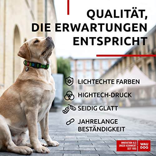 Hundehalsbänder für Jungen und Mädchen, Nylon große Hunde, extra großes Hundehalsband, Weibchen, schwere Hunde (Avocado, 35,8 cm – 55,9 Halsumfang)
