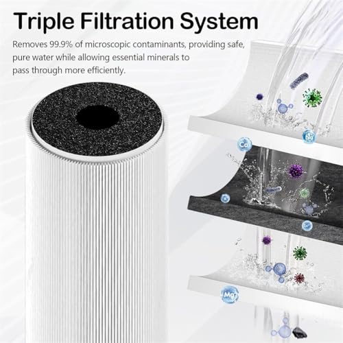 Filtre eSpring E3 élimine goût de chlore et impuretés avec charbon 3 étapes