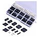 YANYAN Sorrowful Pursuit 620pcs 0,1"Mâle Femme Dupont Wire Kit Kit Connecteur Connecteur en-tête Assortiment de boîtier M/f Pin de sertissage Fit for Arduino Framboise