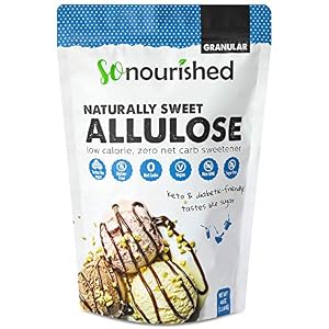 Allulose Sweetener Granular - 1:1 Sugar Substitute, Keto - 0 Calorie, 0 Net Carb, Non-GMO (2.5 lb/40 oz)