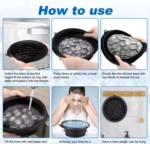 Portable Silicone Ice Bath Cup | Facial Ice Therapy Tool for Daily Skin Care 4