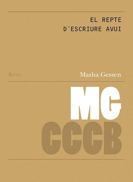 Portada de El repte d´escriure avui / The challenge of writing today