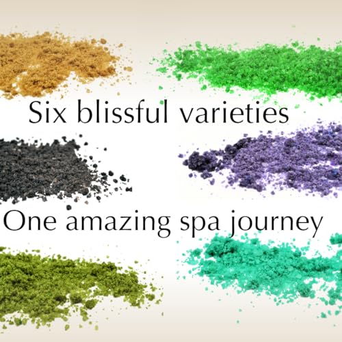 Soothing Sea Soak Sampler Box | Six 4 oz. Packets, 1.5 lbs. | Dead Sea and Epsom Salt Soak | Detoxifying, Aromatherapeutic, Effective | 6 Unique Blends - Image 3