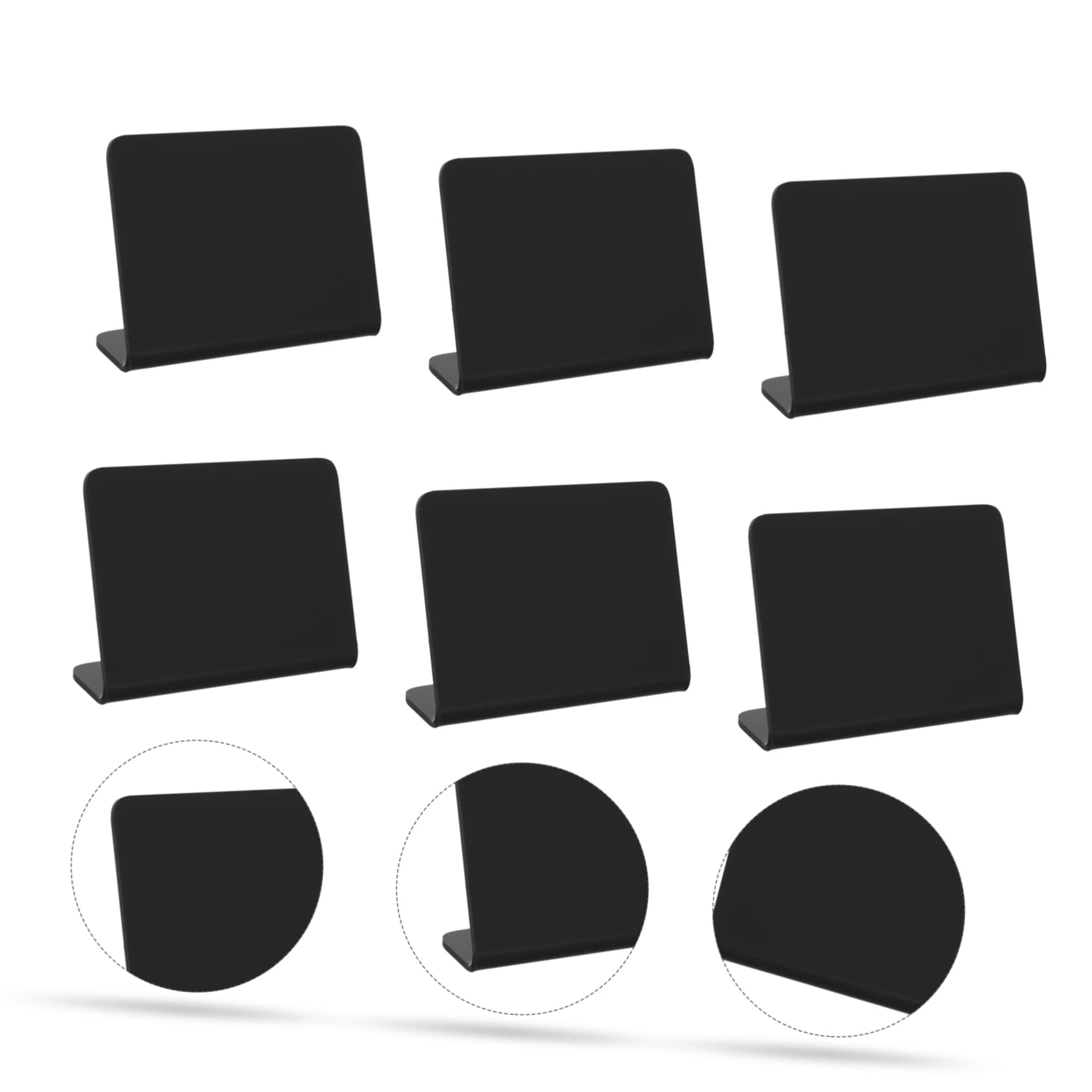 Ciieeo 36stücke Acryl Kreidetafeln Doppelseitige Kleine Tafeln Für Hochzeiten Partys Dekorative Tischschilder Kreative Beschriftungsmöglichkeiten Für Zuhause Und Events