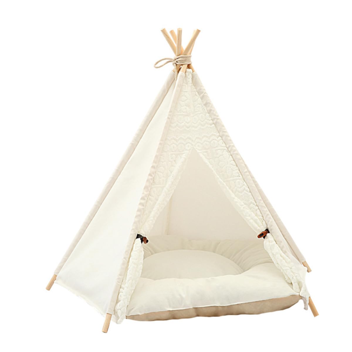 Tente pour animaux de compagnie en toile de coussin détachable pour chat
