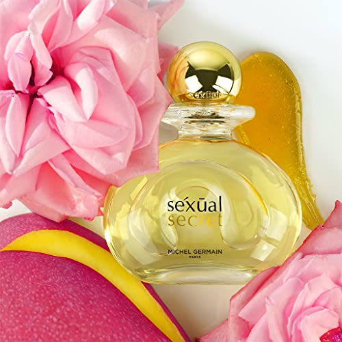Michel Germain Sexual Spray secret pour parfum d'eau, notes de mangue rose, fleur de Lotus, ambre, flirty, chaud & Cadeau parfumé sexy pour elle, 75 ml
