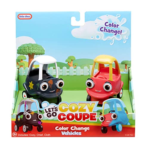 Voitures Little Tikes Let's Go Cozy Coupe pour occuper les enfants sur table et sol
