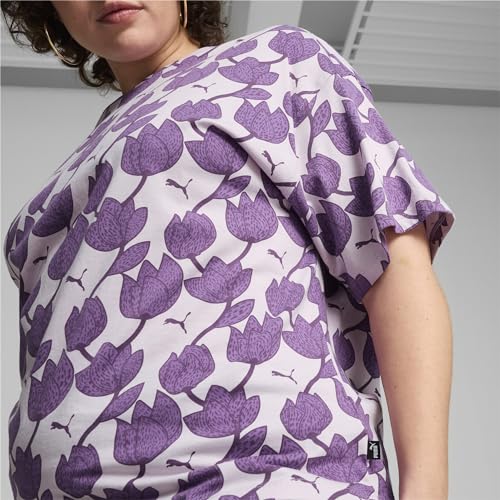 Image of Puma Women's Cotton Relaxed Fit T-Shirt