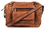 ✔ Klassiker unter den Echt-Leder Handtaschen / Shopper | Stillvoll, Elegant, hergestellt aus echtem hochwertigem strapazierbaren Rindsleder | Genuine Leather | Ideal geeignet als Weihnachtsgeschenk, Valentinstag Geschenk, Geburtstagsgeschenk.