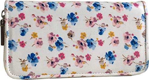 Preisvergleich Produktbild Cath Kidston Mini Primrose Geldbörse aus Wachstuch, mit Reißverschluss
