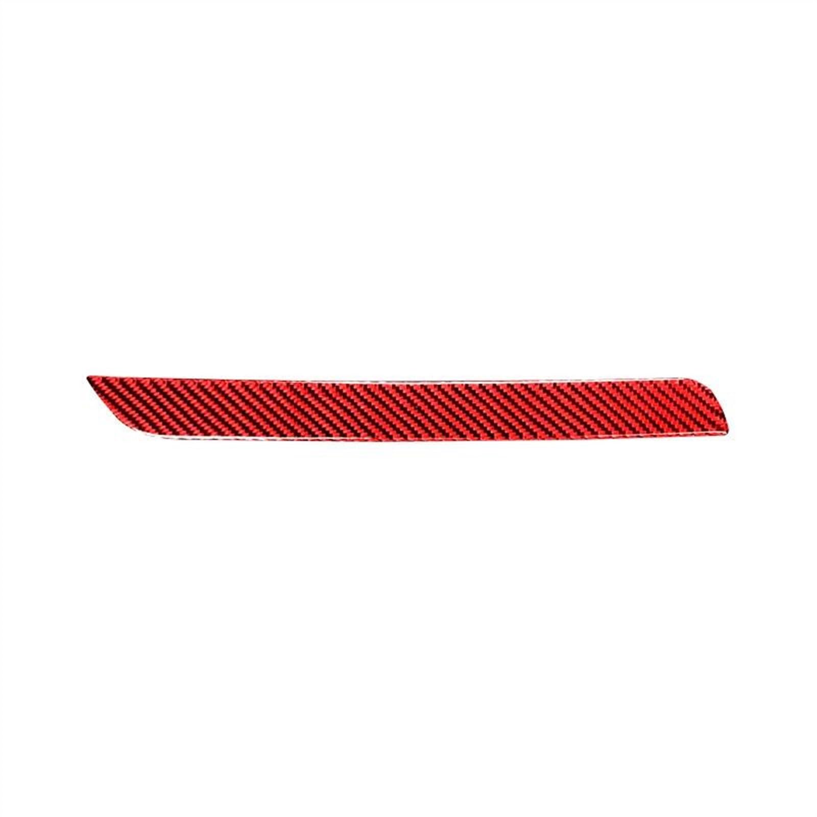 Piwine One Color Carbon Fiber Car Accessories Interior Storage Box Trim Strip Cover Sticker For Ford For Explorer 2013-2019