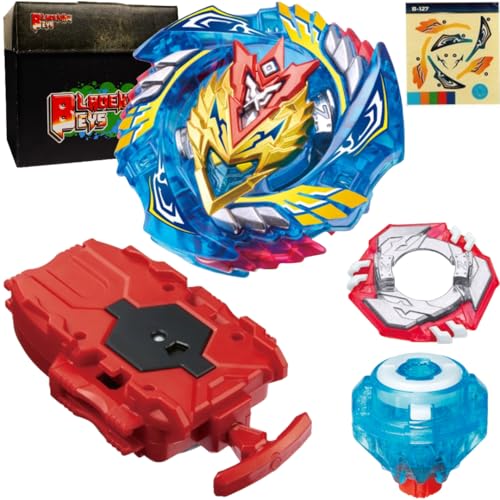 Image of String Launcher Set- B127 Cho-Z Valkyrie Zen Evolution + 1 Way String Launcher + Toy Storage Box