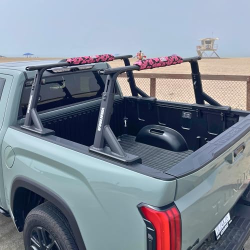 Image of COR Surf Aero Car Roof Rack Pads for Surfboard, Kayak, SUP, Snowboard, Surfboard, Paddleboard and Canoe for Large and Flat Style Aero Bars