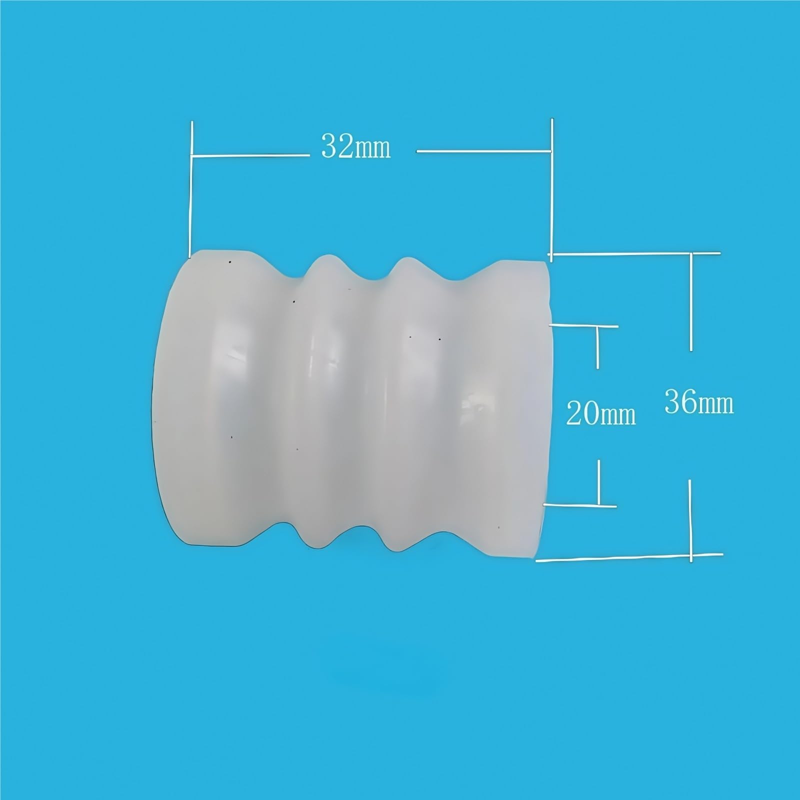Weiße Farbe 15 PCS Pro Set Silikon Dicht Ringe Ersatzteile, kompatibel Mit VEVOR Eismaschinen Rohr Komponenten Von YKF Maschinen