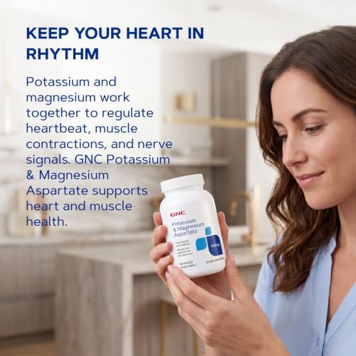 GNC Potassium and Magnesium Aspartate Supplement