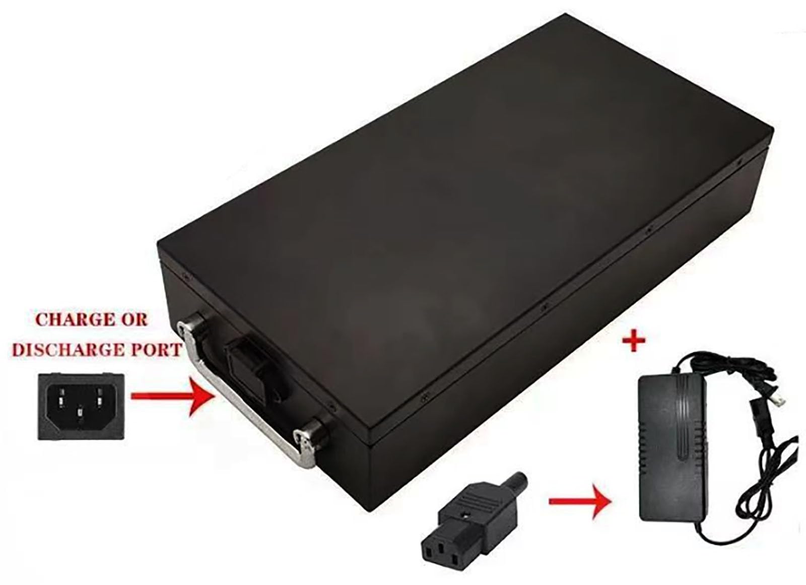 Power Bank z zewnętrznym światłem LED i wyświetlaczem LCD, szybkie ładowanie do telefonów komórkowych i tabletów, 30000 mAh, kolor biały