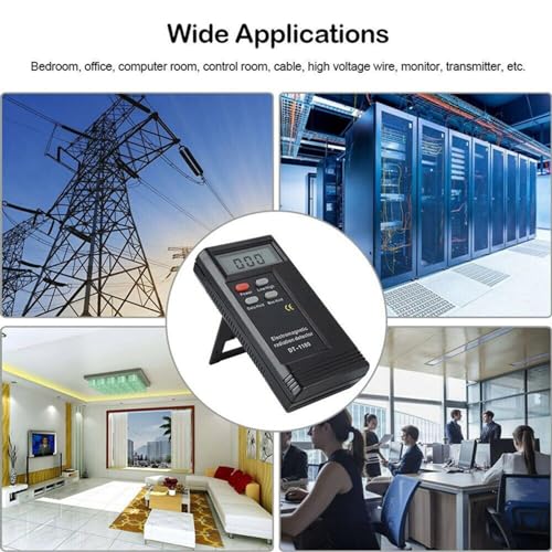 Medidor de Radiación Electromagnética Portátil miniatura 4