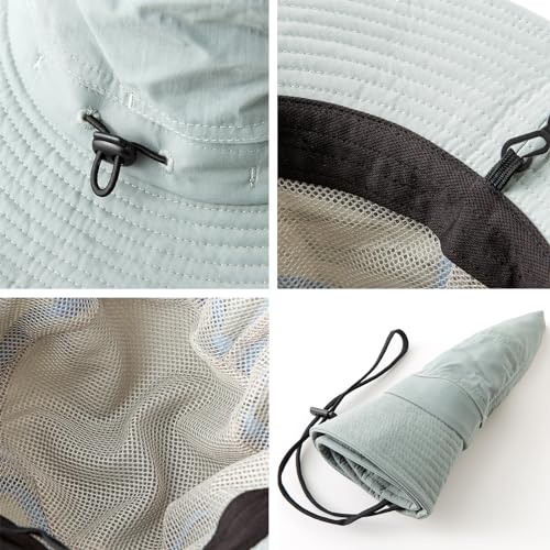 Sombrero de sol plegable para mujer y hombre miniatura 7
