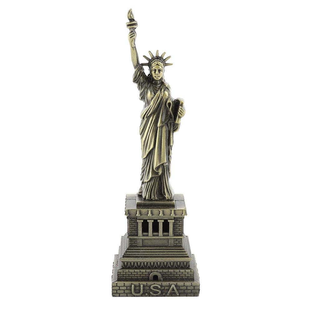 Leylor Trwała Statua Wolności Model Statua Wolności Metaliczna Statua Wolności Figurka na pamiątki