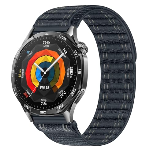 Correa 22mm para Huawei GT 5 46 mm/GT4 46 mm/GT3 46 mm/GT3 Pro/GT2/GT2 Pro/GT2e,Ajustable Smart Watch Correa de Reloj para Samsung Galaxy Watch 3 45 mm/Galaxy Watch 46 mm/Gear S3 Classic