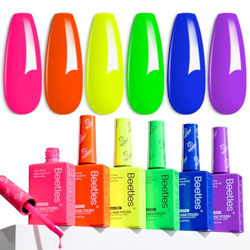Beetles Neon Gel Nail Polish Set