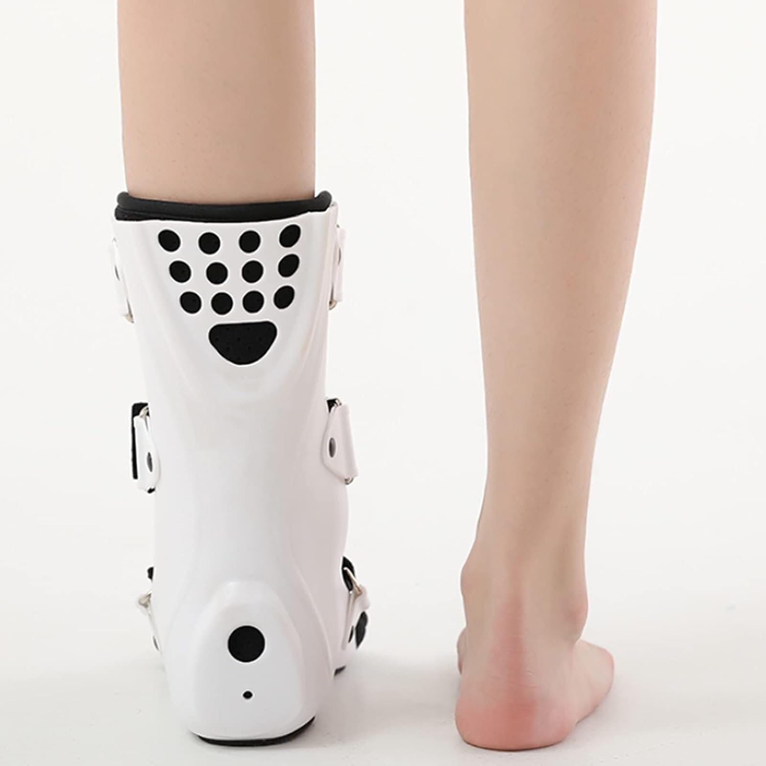 Fracture Orthosis Boot, Adjustable Ankle Brace with Air Pump for Sprains & Injuries, Post-Op Recovery, Comfortable & Breathable Support