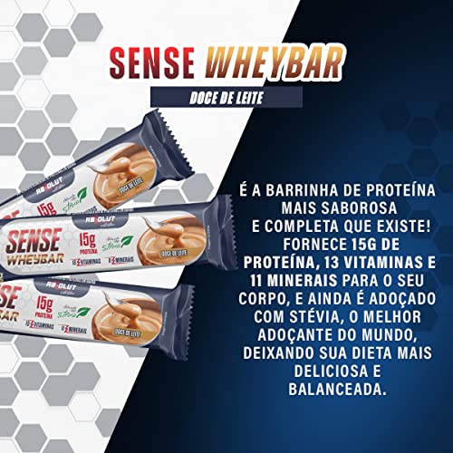 Barra de Proteína Sense Bar Doce de Leite12 unidades - Absolut Nutrition