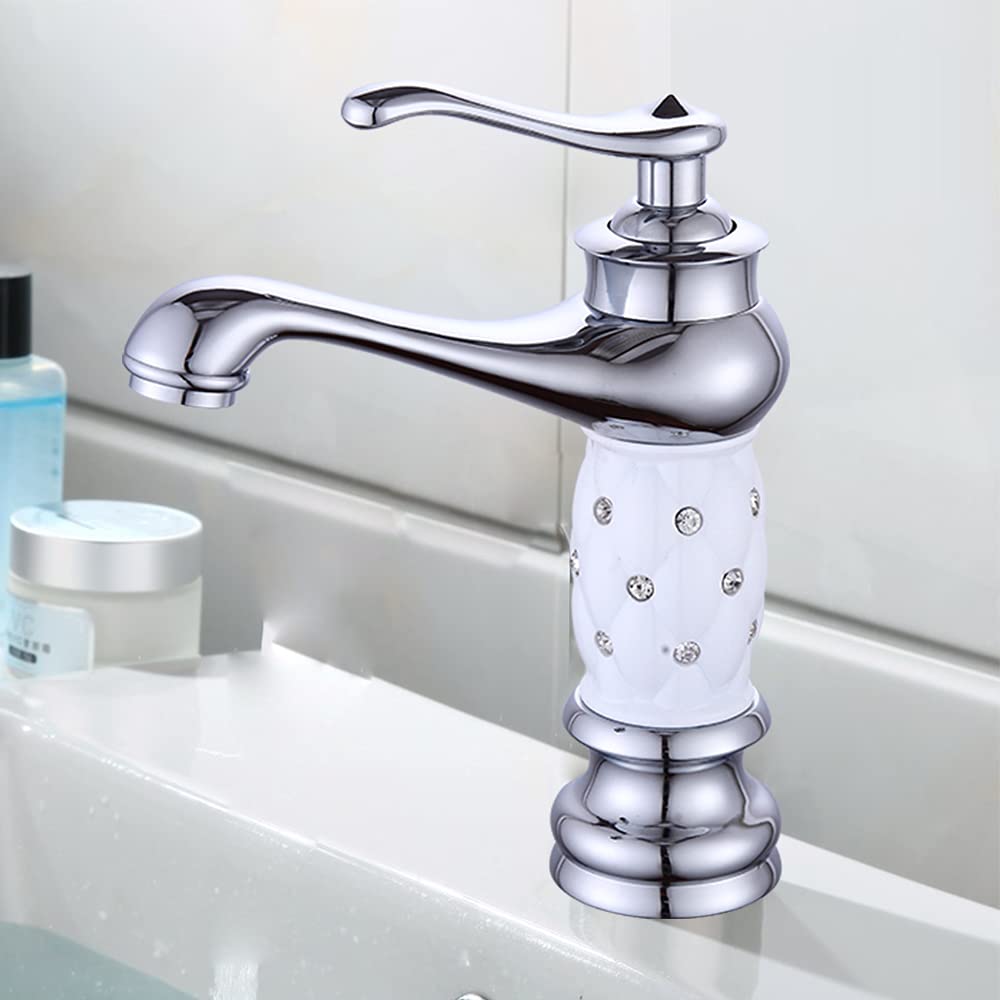 Bateria jednouchwytowa w stylu retro, armatura łazienkowa, armatura umywalkowa, antyczny mosiądz, niskie ciśnienie, armatura łazienkowa, bateria mieszakowa, elegancka armatura umywalkowa do ciepłej