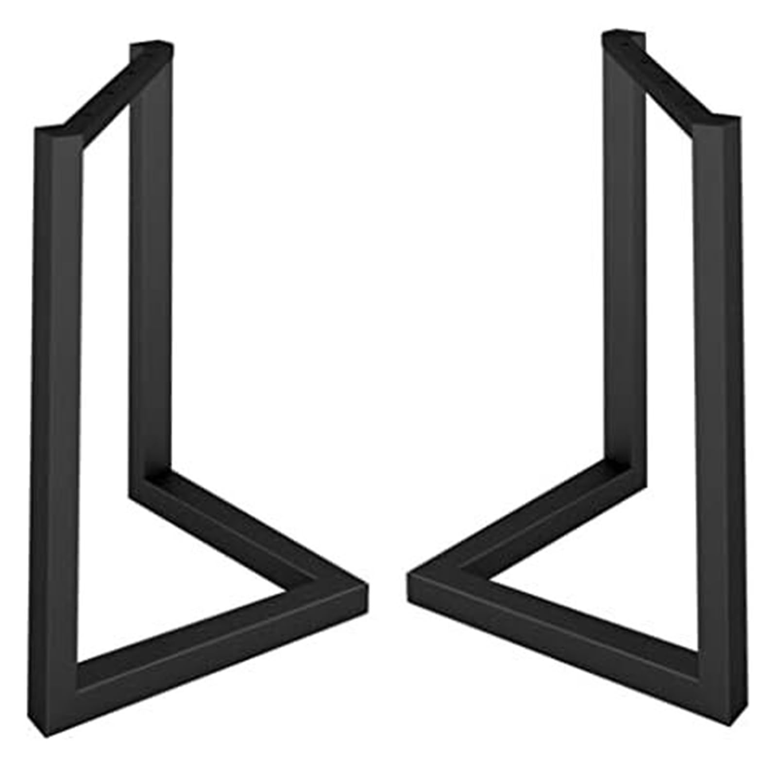 Gambe per Tavolo, Gambe da Tavolo, Gambe Tavolo, Gambe del tavolo di ricambio Gambe for scrivania in tubo quadrato for impieghi gravosi Gambe for mobili for tavolino da caffè, tavolo da pranzo(Black,5