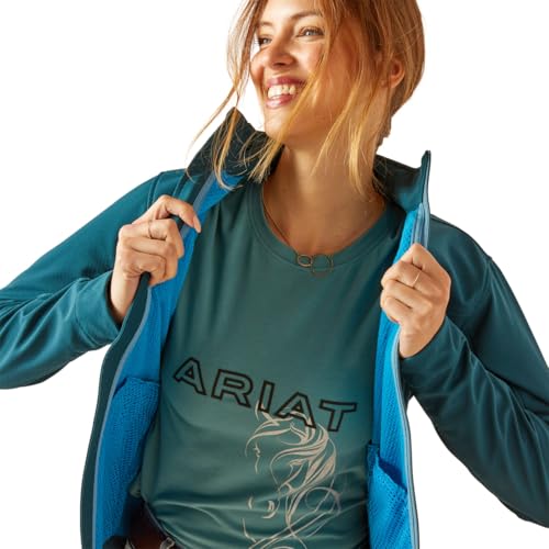 Image of Ariat Women's New Team Softshell Jacket - Wind and Water Resistant Jacket