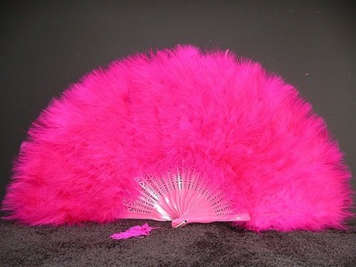 Marabou Feather Fan 12