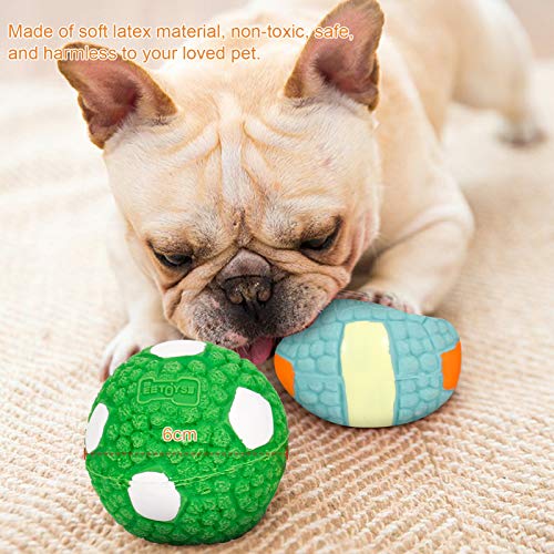 3pcs cão pet bola brinquedo,Funien 3 PCS Dog Pet Ball Toy Dog Latex Toy Ball Dentes de animal de est